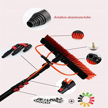JINTAOMA Water Fed Pole Kit,Window and Solar Cleaning Pole Water Fed Telescopic Brush,Window and Solar Panel Cleaning System Windows Cleaning & Washing,5.4M/18FT