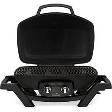 Napoleon TravelQ PRO285 Portable Natural Gas Grill, Black, 2 Burners, Tailgating, Camping, and Small Outdoor Spaces