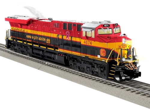 LIONEL TRAINS Kansas City Southern Legacy ES44AC Diesel #4674 O Gauge Natural Color