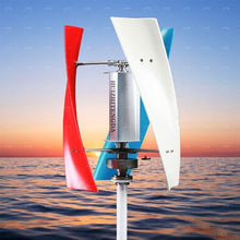 3000W Vertical Wind Turbine Portable Wind Power Generator Kit, Wind Generators for Home Use 12V/24V 48V Turbine Generator Home,24v