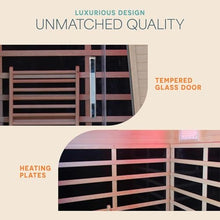 LifePro Rejuvacure 1 or 2 Person Indoor Sauna, Red Light, Low EMF Models