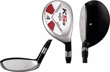 Majek Senior Men’s Golf All Hybrid Complete Set Black