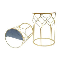 POLGDW Living Room Coffee Table Sofa Side Table Tops Decorative Countertops for Outdoor Gardens(S)