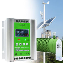 5000W 12V/24V/48V Mppt Wind Solar Hybrid Charge Controller, For Wind And Solar Power, With Lcd Display And Dump Load Accurate,12V/24V