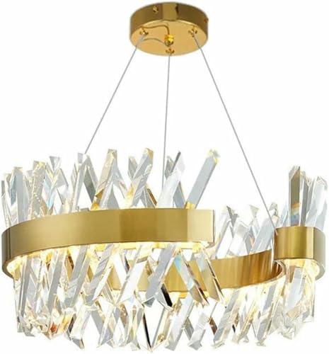 LMAPLUMP Pendant Lights Hanging Lamp, Pendant Light Fixture Luxury Modern Crystal LED Chandelier, Bar Chandelier Post Living Room and Bedroom