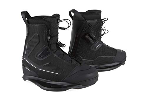 Ronix One Intuition Wakeboard Boots - Black/White Elephant