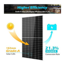 6PCS 550W Solar Panels Monocrystalline,Waterproof IP68(2PCS)