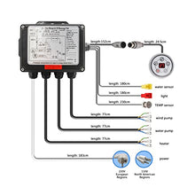 Sauna Steam Generator 1set Digital Control Panel with LCD Screen Spa Combo Water Air Massage Bathtub Whirlpool Controller Kits Sauna Accessories