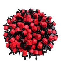 Garden supplies 50-800pcs Adjustable Irrigation Drippers Sprinklers 1/4'' Emitter Dripper Micro Drip Irrigation Sprinklers for Watering System Irrigation supplies(800 PCS)