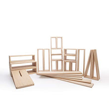 Guidecraft Outdoor Hollow Blocks 25-Piece Set STEM Learning Game