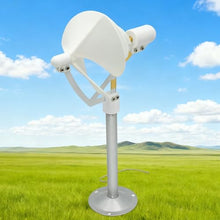 10W Micro Spiral Wind Turbine Generator, High-Efficiency DIY Breeze-Start Helical Generation Model Vertical Axis Wind Turbine Generator Model Permanent Magnet Power Model(5PCs)