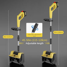 Powerfull Snow Blower, Efficient Snow Thrower with Directional Plate, Retractable Pole, Cordless Electric Snow Blower for Patio, Deck, Driveway(Two Battery)