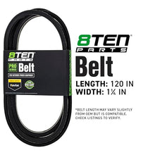 8TEN Blade Spindle Belt Idler Kit for Kubota K5371-99040 60 Inch Deck