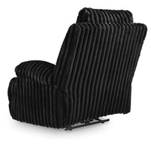Becca Zero Wall Power Recliner Chair w USB, Pillow Arms, Black Corduroy