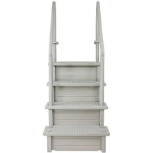 Cloud Grey Steps Swimming Pool Ladder for Aqua Select, Capacity 350 Lbs