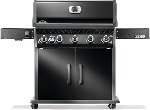 Napoleon Rogue PRO 625 5-Burner Natural Gas Grill with Infrared Side Burner