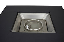 Pleasant Hearth OFG901T Montreal Square Gas Fire Pit Table, 38"