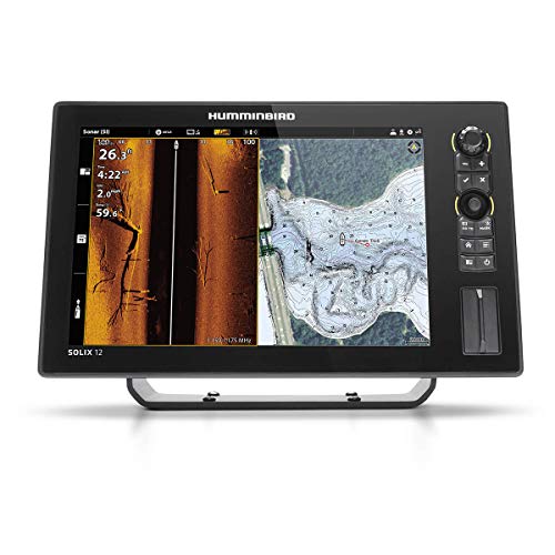Humminbird SOLIX 12 Chirp MEGA SI+ G3 Fish Finder Black