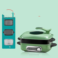 Multi-functional Electric Cooking Pot Hot Household Barbecue Rinse Integrated Fried