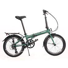 ZiZZO Forte Heavy Duty Folding Bike 20-Inch Green 8