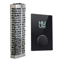 HUUM Steel Mini 3.5 kW Sauna Heater with UKU WiFi Control Glass