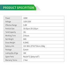 3T Group 780 Electrostatic Rechargeable Ultra Volume Spray Fogger Machine Red