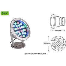 Braiton 4PCS LED Underwater Fountain Light IP68 Waterproof Submersible Spot Light Pond Lights for Aquarium Fish Tank Garden Fountain Pool,Red,24W