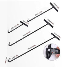 GJMDCMA Stainless Steel T-Shaped Drain Cover Lever Bar Meat Hook Manhole Cover Hook Heavy-Duty Drain Grate Lifter Durable Rust-Resistant Ideal for Outdoor Use