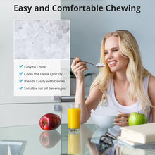 GarveeTech Nugget Ice at Home with Portable Ice Maker - 33 LBS/24H Production, One-Click Operation, Self-Cleaning, Compact Design, and Perfect for Kitchen/Party Use
