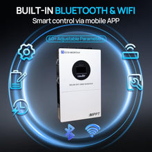 ECO-WORTHY 6KW Solar Off-Grid Split-Phase AIO Inverter, 48Vdc to 120Vac/240Vac, 9kW@500V PV Input