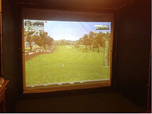 SPECTRUM GOLF SIMULATORS Golf Cage 10x10x12 with Net, Panels, Pads, and Screen