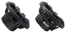 KICKER 45KM84L 8" 600 Watt Marine Waterproof Speakers with LEDs and Rockville Dual 7.7" Aluminum Enclosure White