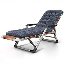 HYUIO Lounge Chair Oversized Recliner Chair Adjustable Camping Lawn Chair Padded Seat Patio Lounge Folding Reclining for Outdoor Yard Beach Garden Pool Lawn Deck 8977(Style3)