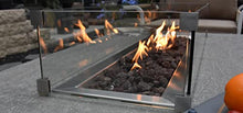 Elementi Hampton 56" Propane Concrete Outdoor Fire Pit Table Bundle