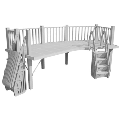 Aqua Select 5' x 13.5' Above Ground Swimming Pool Deck System