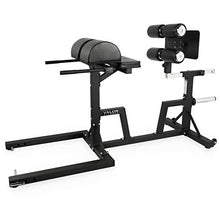 Valor Fitness Glute Ham Developer Machine Adjustable GHD Black