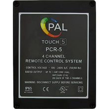 PAL Lighting 42-PCR-5U PAL Touch 5 PCR-5 4 Channel Remote Control System