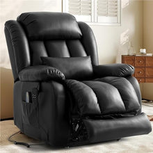 UOPYNE Large Dual Motor Power Lift Recliner with Heat & Massage