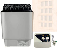 XQZMZSCP Home Sauna,3.6kw Sauna Oven 220v spa saunaset Stainless Steel Drying steam Bath Sauna Stove Stove with External Control Temperature