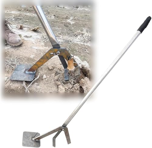 Large Size Sapling Puller, Steel Leverage Post Puller Tool 92-132 cm For Wood Fence And Tree Root Extraction(92 cm (36.2 inch))