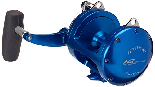 Avet 2-Speed Reel Blue Right