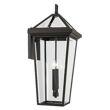 KICHLER Regence 2-Light Olde Bronze Luxe Updated Traditional Outdoor Wall Light with Clear Glass for Outdoor Walls, Exterior Doors, Garage, Porch or Patio Walls