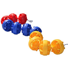 Pool Rope Floats to Divide Pool, 3 6 10 15 19 20 33 Ft In Above Ground Pool Safety Rope with Buoys Bright Red White Blue Yellow, Watershed Float Kit with Nylon Rope/cord(Yellow blue red,9m (29.5ft))