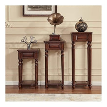 WOAITIANTIAN Vase Stand American Classical Black Walnut Flower Rack, Indoor Living Room Tall Leg Plant Stand(Large)