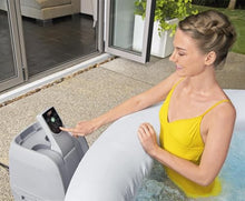 Coleman Tahiti EnergySense AirJet Inflatable Hot Tub Spa Gray