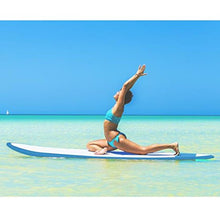 SereneLife Inflatable Stand Up Paddle Board, Surf Control, Non-Slip Deck, 6'' Wide Stance