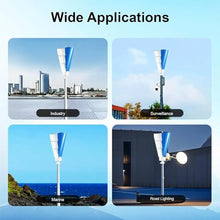 AISINILALAO 1000W-3000W 2 Blades Courtyard Wind Turbine Generator