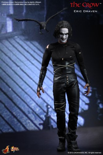 Hot Toys 1/6 Scale Collectible Figure Eric Draven [The Crow] Black