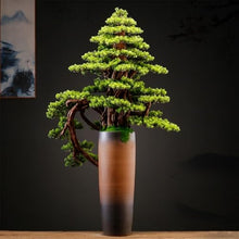 YXIANG56Q Fake Plants Artificial Bonsai Tree Light Luxury Floor Ornaments Living Room Entrance Decoration Fake Plants Potted Plants Bonsai Tree