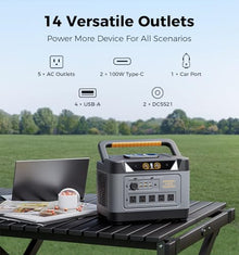 UDPOWER S1200 1190Wh Solar Generator Kit with 210W Panel, Fast Solar Charging, 1200W Power Station for Home Backup RV Emergencies, CPAP Compatible
